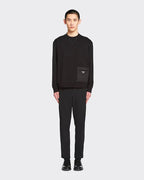 PRD Technical fabric Black Sweatshirt - Styledistrict