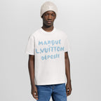 Embroidered Signature White T-shirt