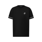 Signature Short-Sleeved Knitwear Black T-shirt