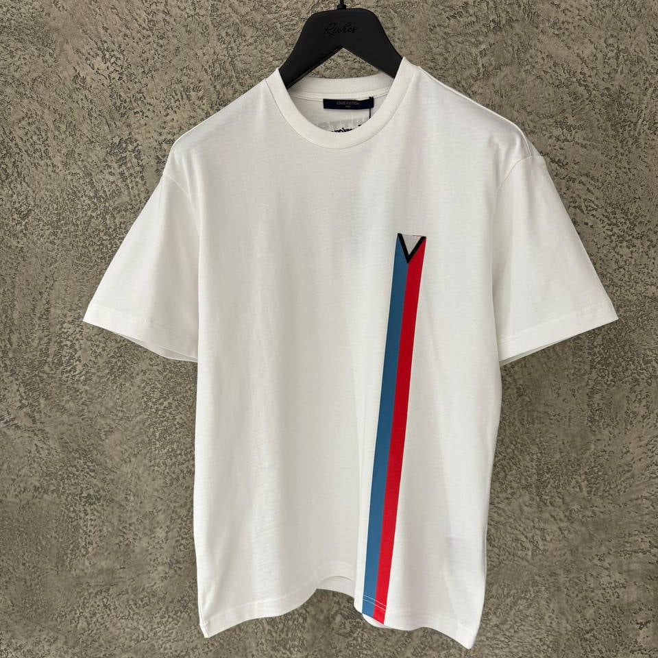 Κοντομάνικο Κεντημένο Λευκό T-shirt